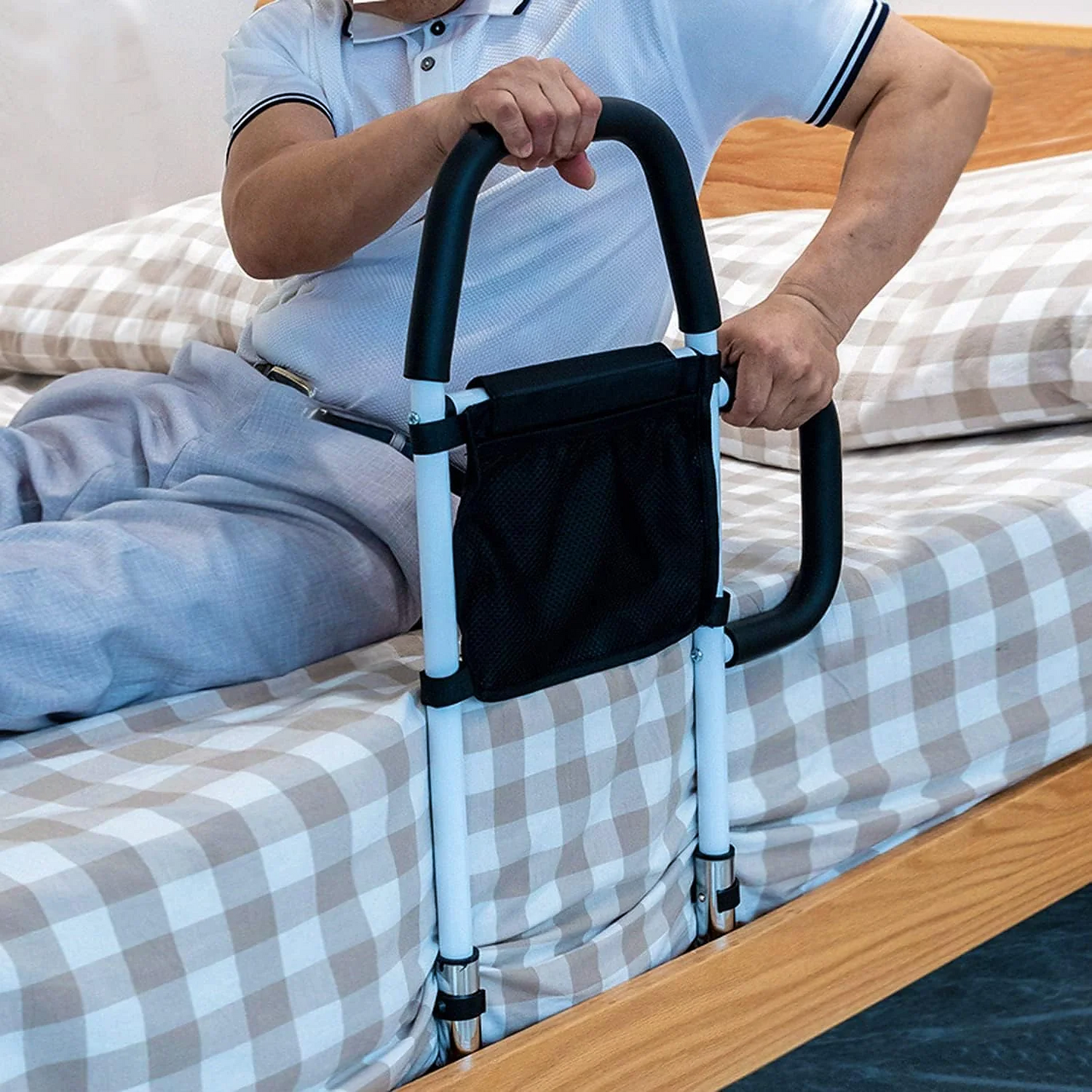 ErgoBase™ – Stabilny Uchwyt Pomocniczy do Wstawania z Łóżka