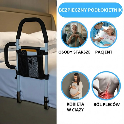 ErgoBase™ – Stabilny Uchwyt Pomocniczy do Wstawania z Łóżka